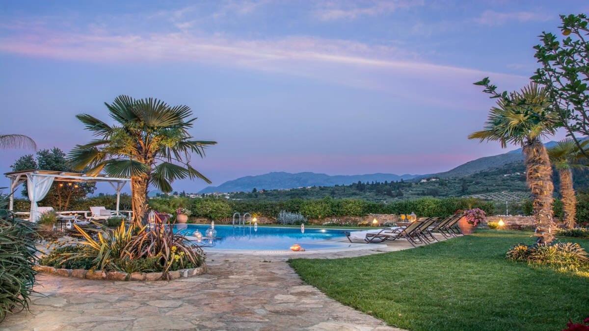 Chania Secluded Gem - Kallithea Private Pool Villa Pemonia 외부 사진